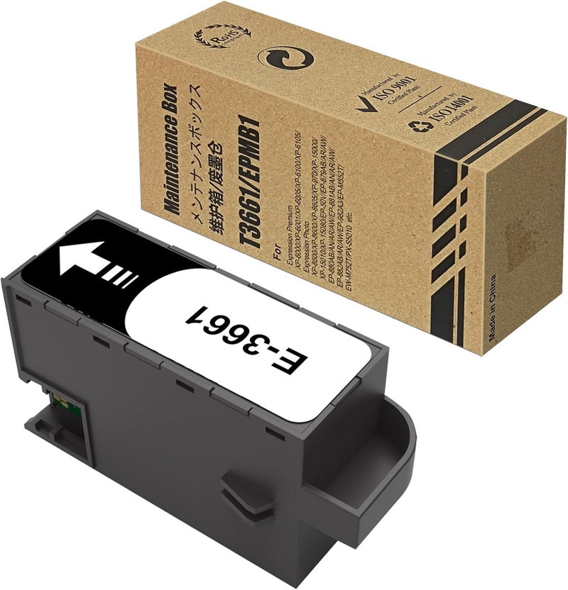 LAIPENG T3661 Ink Maintenance Cartridge C13T366100 Compatible for Epson Expression Photo HD XP-15000 XP-8500 XP-8505 XP-8600 XP-8605 XP-8700 XP-970 Premium XP-6000XP-6005 XP-6100 XP-6105 Printer - Image 1