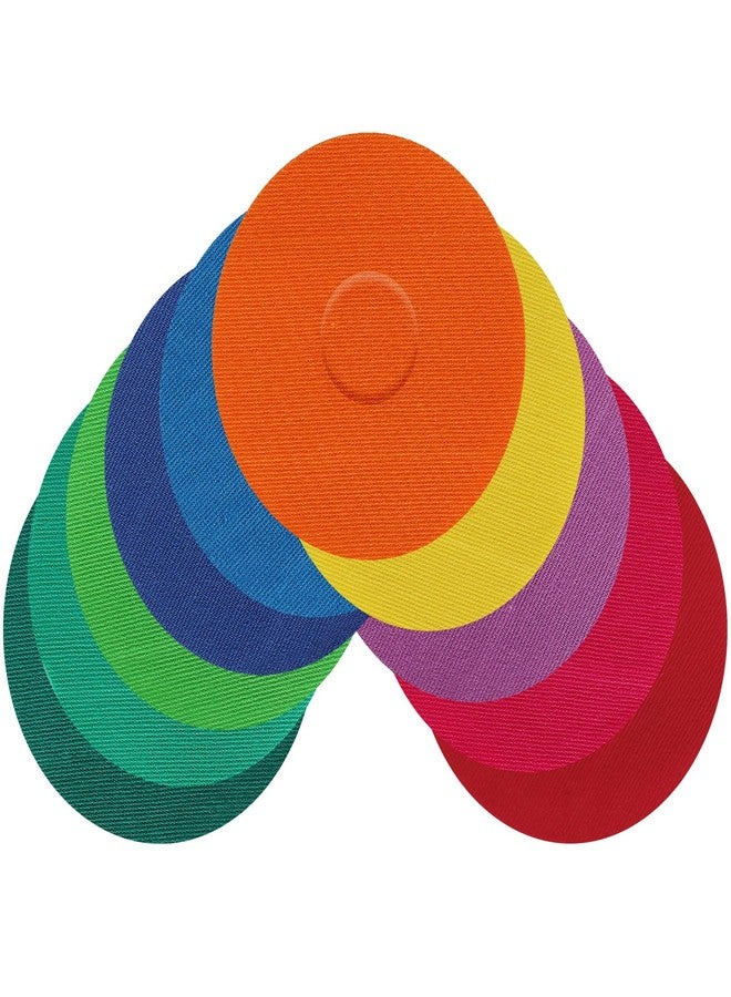 EPDPLAY 50 PCS Waterproof Adhesive Patches for G7 Sensors, G7 Over Patches- Hypoallergenic, Latex-Free, Long-Lasting 10-14 Days (Multicolor - Image 1
