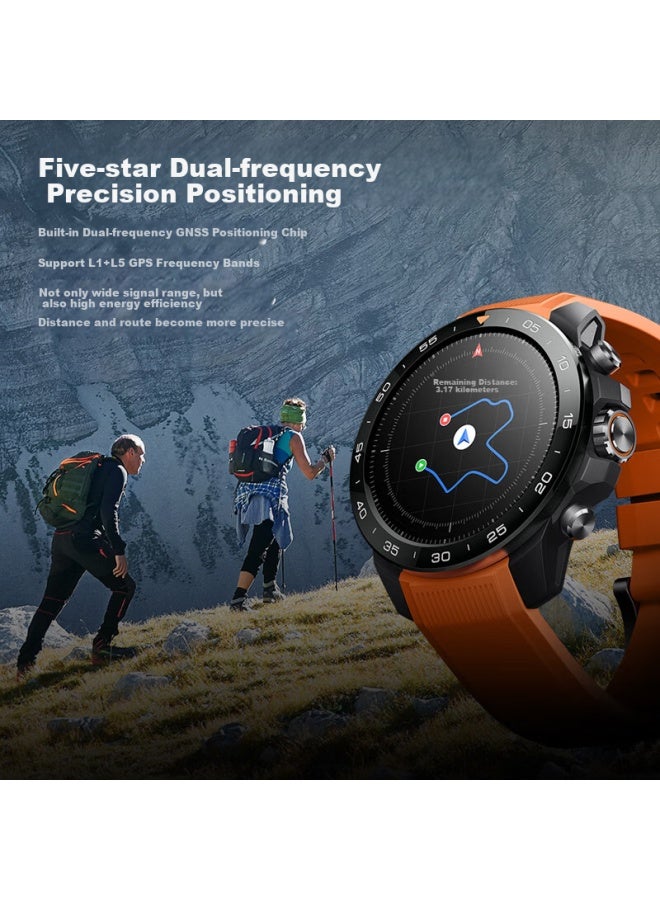 Mibro Explorer Gs Explorer S Ceramic Edition Outdoor Adventure Smarch With Dual-frequency Five-star Positioning, Hiking, Trail Running, And Blood Oxygen Monitoring - Image 1