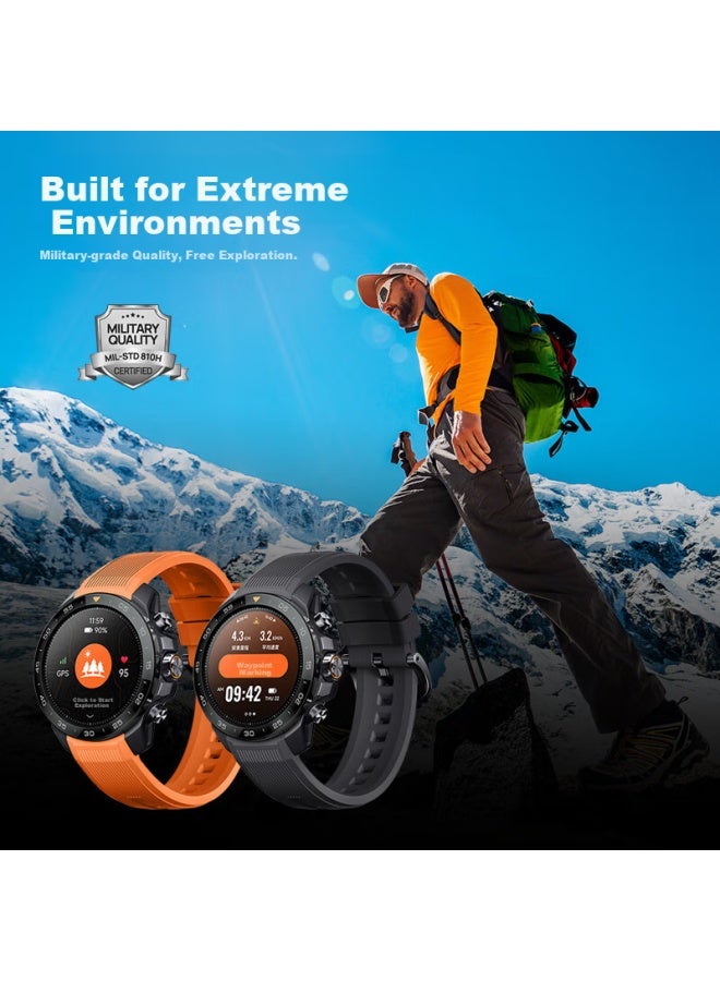 Mibro Explorer Gs Explorer S Ceramic Edition Outdoor Adventure Smarch With Dual-frequency Five-star Positioning, Hiking, Trail Running, And Blood Oxygen Monitoring - Image 2