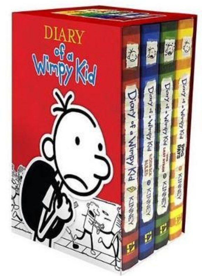 BX-DIARY OF WIMPY KID1-4 REV 