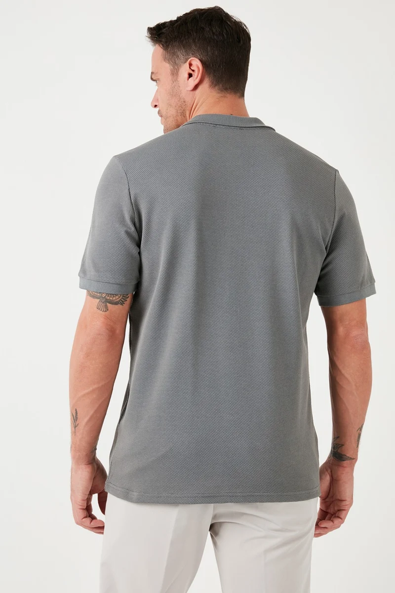 Buratti Regular Fit Cotton Buttoned Polo T Shirt Men's Polo 5902326