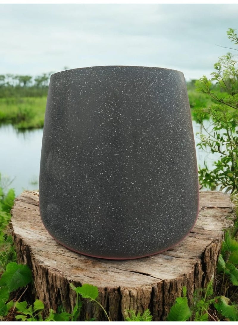 كلور زون بوتري اوعية للمنزل الداخلية والخارجية هيكل متين وقوي، مثالية لنباتاتك الكبيرة تمنع تغير اللون والتشقق الناتج عن التعرض لأشعة الشمس مقاوم للماء واشعة الشمس وعوامل الجو، فايبر40  cm - Image 2