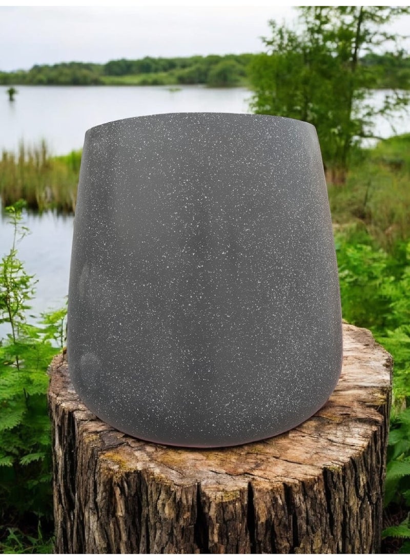 كلور زون بوتري اوعية للمنزل الداخلية والخارجية هيكل متين وقوي، مثالية لنباتاتك الكبيرة تمنع تغير اللون والتشقق الناتج عن التعرض لأشعة الشمس مقاوم للماء واشعة الشمس وعوامل الجو، فايبر40  cm - Image 3