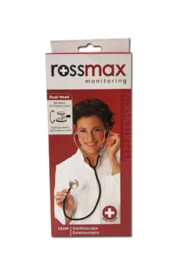 روزماكس سماعة طبيب مزدوجة الرأس من روزماكس – دقيقة ومريحة للاستخدام الطبي اليومي