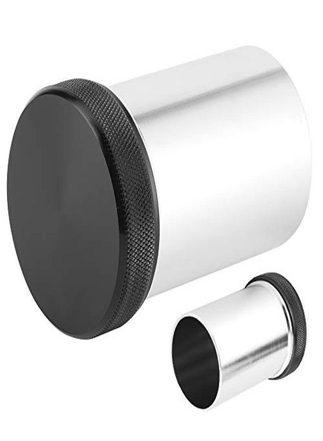 Tbest Weld On Filler Cap, 2in Aluminum Alloy Weld On Filler Neck and Cap Fuel Tank Parts Car Refitting Filler Neck Cap (Black) - Image 3