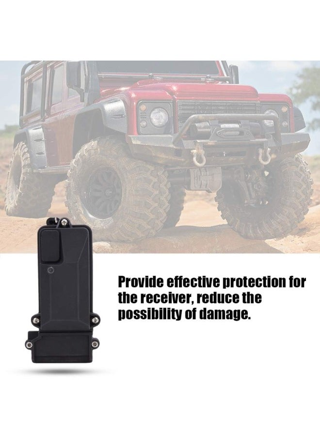 silvercnc - RC Car Receiver Box, Easy to Install Waterproof Sturdy 9.3x4.8x3.5cm RC Waterproof Receiver Box, RC Car for -4 - Image 1