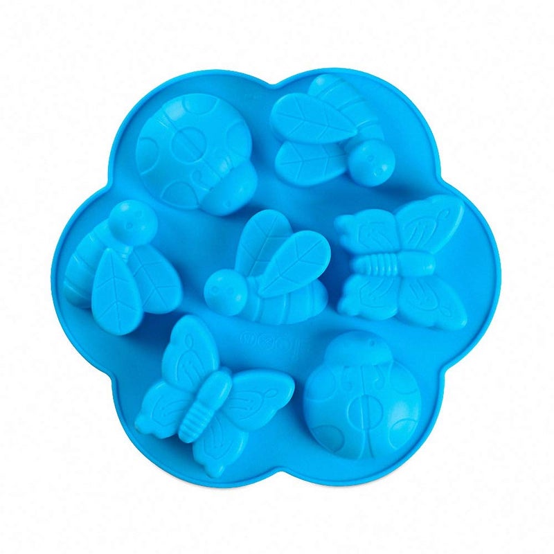 HiParty 7 Jumbo Cavity Insect Baking Mold Bee Butterfly Ladybug Cake Cupcake Dessert Baking Pan Chocolate Soap Pudding Jello Ice Cube Tray