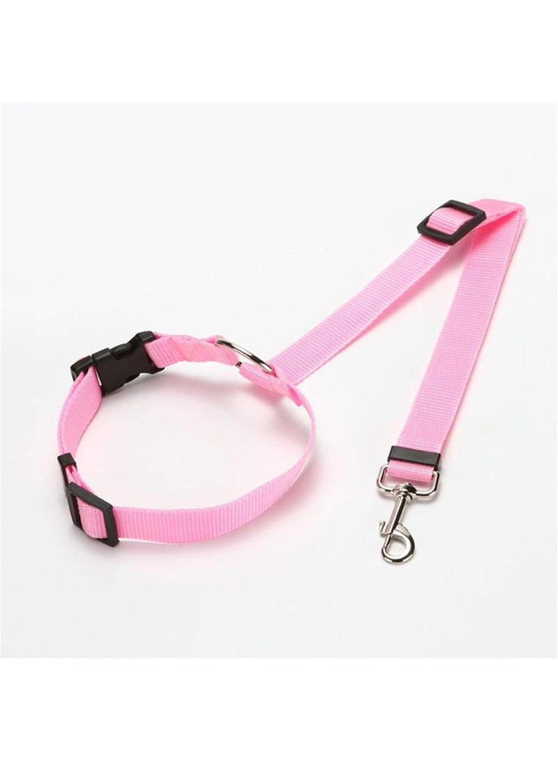 GGOOT Pet Rope Pet Products Universal Practical Cat Dog Safety Adjustable Car Seat Belt Harness Leash Puppy Seat-belt Travel Clip Strap Leads Pet Traction Rope(D)  - Image 1