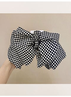 Horsetail Wig Womens Bow Low Horsetail Clip Natural Fluffy Simulation Can Tie High School Long Water Corrugated Roll Horsetail[Single] Checkerboard Bow [Single] Checkerboard Bow - pzsku/ZEAD52C5455ECC97BE2E7Z/45/_/1724424599/3508b862-506f-4112-895c-dc728bd86736