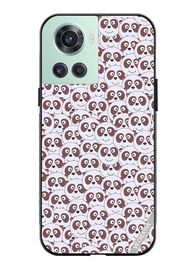VR CREATIVE Protective Case Cover For OnePlus 10R Children With Funny Panda Design Multicolour - Image 1