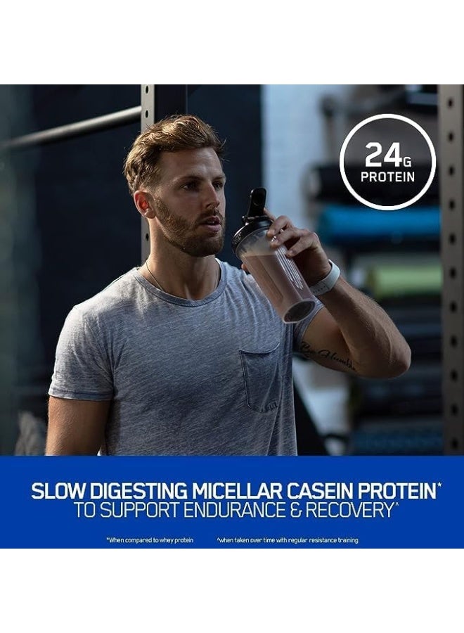 Gold Standard 100% Micellar Casein Protein Powder, 24 Grams of Protein, Slow Digesting, Helps Keep You Full, Overnight Muscle Recovery - Chocolate Supreme, 3.97 Lbs, 53 Servings (1.8 KG) - view 4