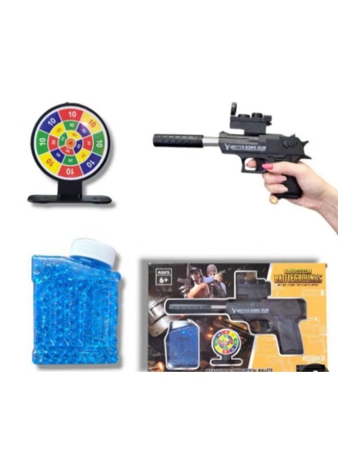 مسدس لعبة كرات الجل 7-8 للعب الهوائي - مسدس محاكاة التدريب