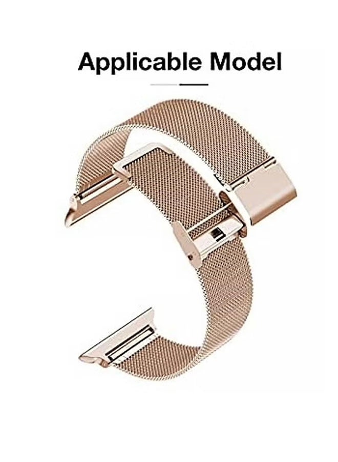 Happy D Compatible Apple Watch Straps 42mm 44mm 45mm 49mm, Stainless Steel iWatch Band with Case for Apple Watch Series 11/10/9/8/7/6/5/4/3/2/1/SE/SE2/Ultra - Image 4