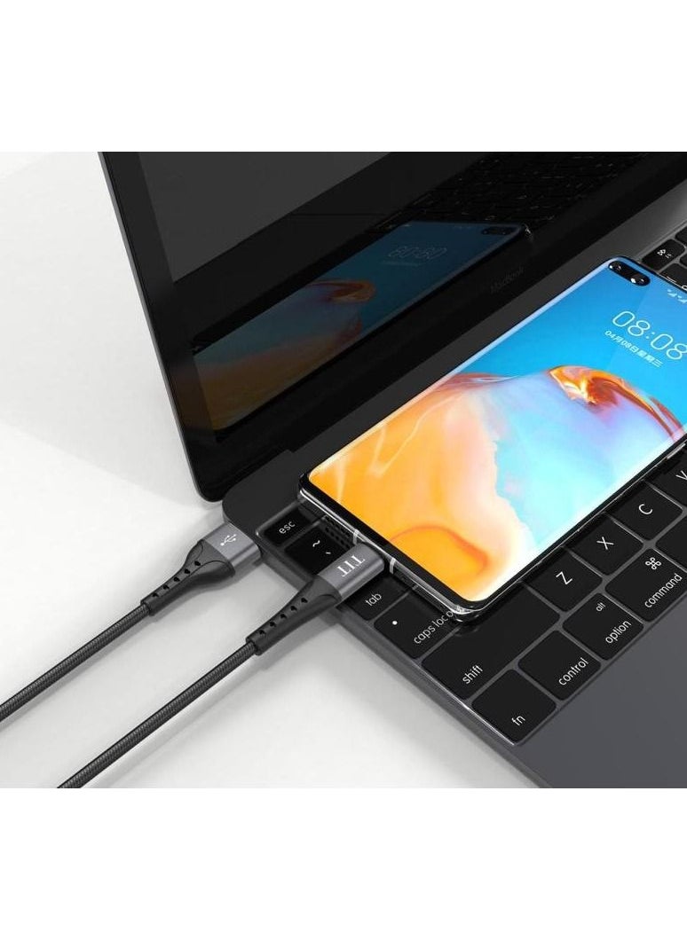 TIT - Type C Phone charging Cable Charger USB to Type C Fast Charger 1.2 Meter - Image 1