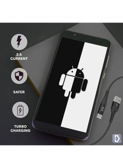 تي اي تي شاحن جوال USB إلى نوع  C كابل 1.2M من النوع USB إلى نوع  C شاحن سريع  - Image 4