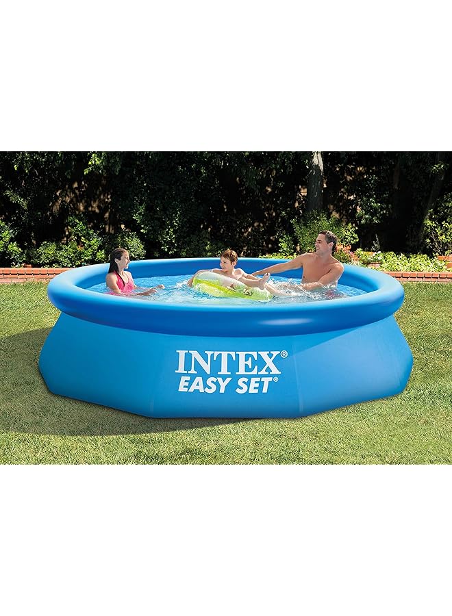 INTEX Easy Set Round Inflatable Swimming Pool 305 X 76 Cm Blue - Image 2