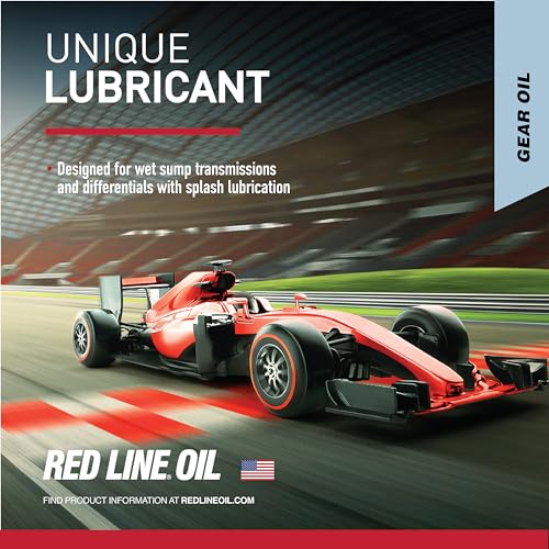 Red Line زيت جير مضاد للصدمات خفيف الوزن من ريد لاين 58404 - 1 كوارت (4 عبوات) - Image 5