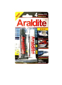 Araldite Araldite Rapid Steel Epoxy Adhesive 4 Minuts 2x15 ml  - Image 3