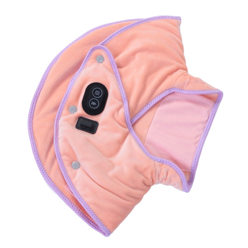 Electric Heating Pad for Neck Shoulder Back 3 Levels Temperature Heat Preservation Heated Massage Shawl Wrap Orange - Image 5