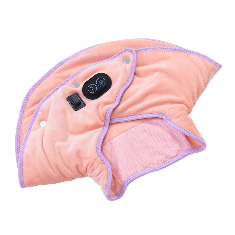 Electric Heating Pad for Neck Shoulder Back 3 Levels Temperature Heat Preservation Heated Massage Shawl Wrap Orange - Image 4