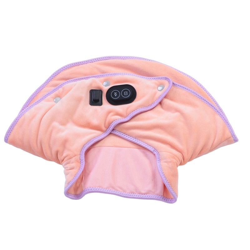 Electric Heating Pad for Neck Shoulder Back 3 Levels Temperature Heat Preservation Heated Massage Shawl Wrap Orange - Image 3