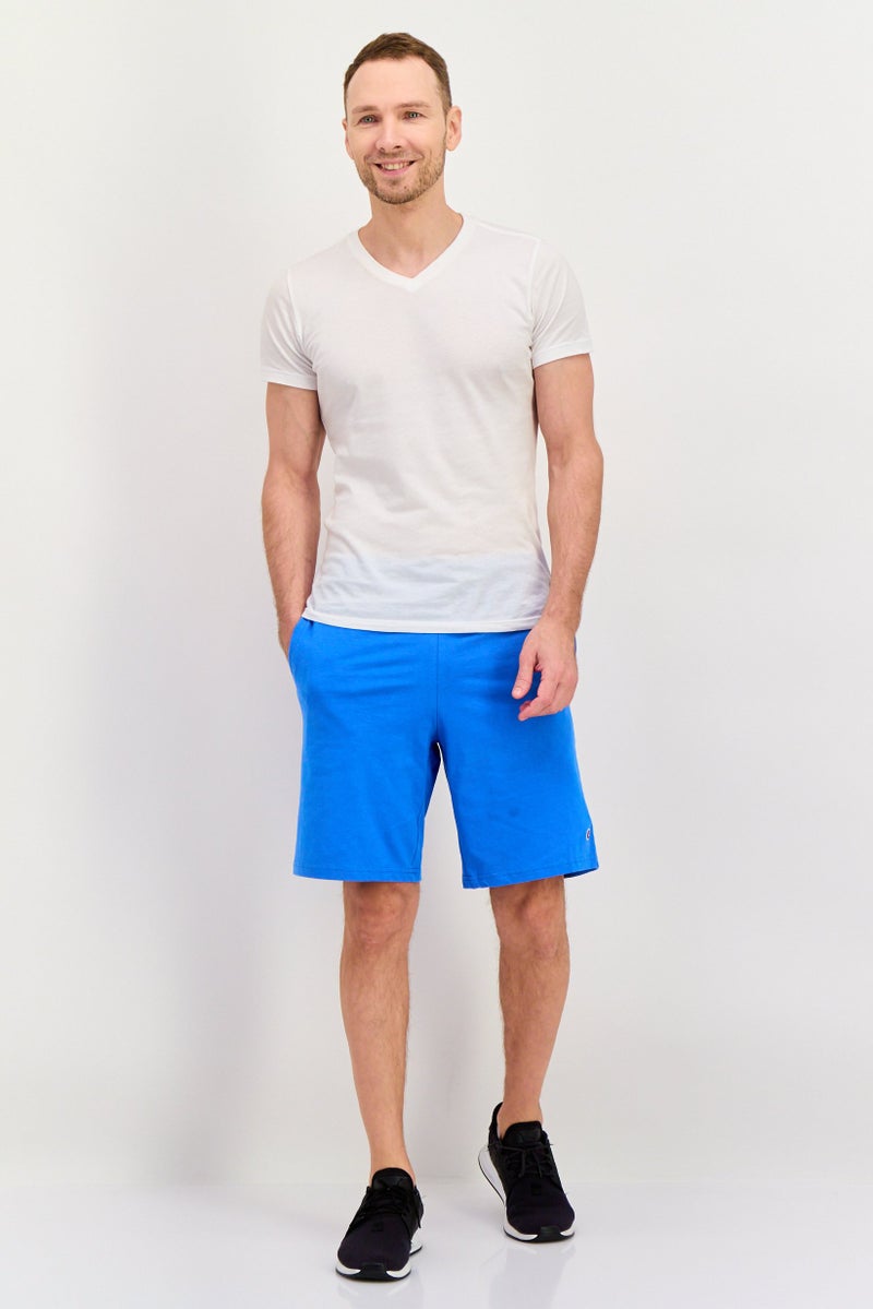 Champion Men Sportswear Fit Training Shorts, Blue  - Image 4