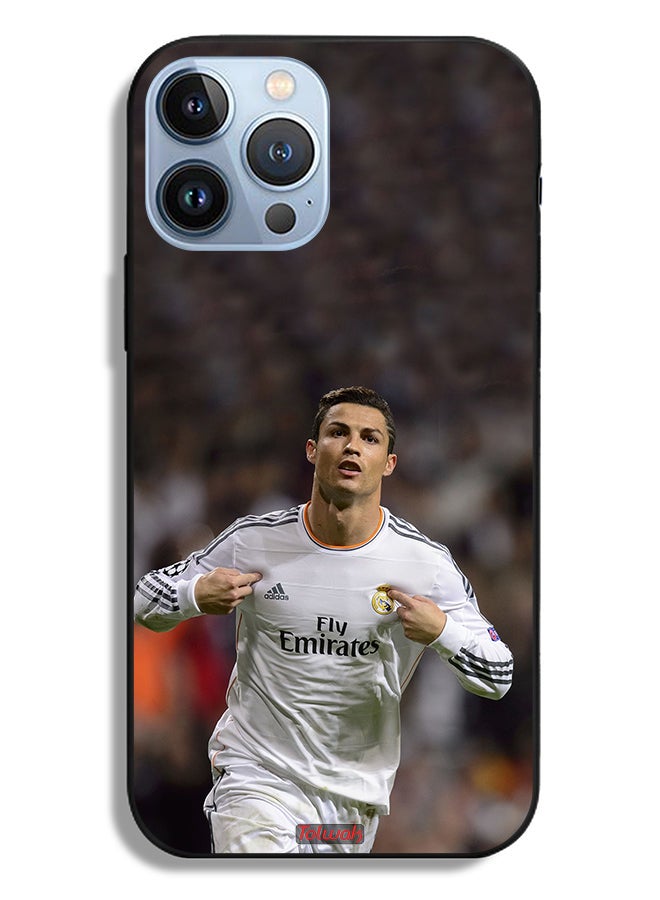Tolwak Apple iPhone 13 Pro Max Protective Case Cristiano Ronaldo - Image 2