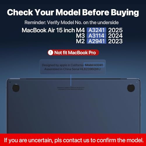 Brevynx Easy On/Off Magnetic 360° Privacy Screen Filter Compatible with MacBook Air 15.3 inch (2023-2026, M2, M3, M4,M5), Anti Glare Laptop Privacy Screen Shield with Camera Cover - UV block 90%-Model: A3241, A3114, A2941 - Image 2