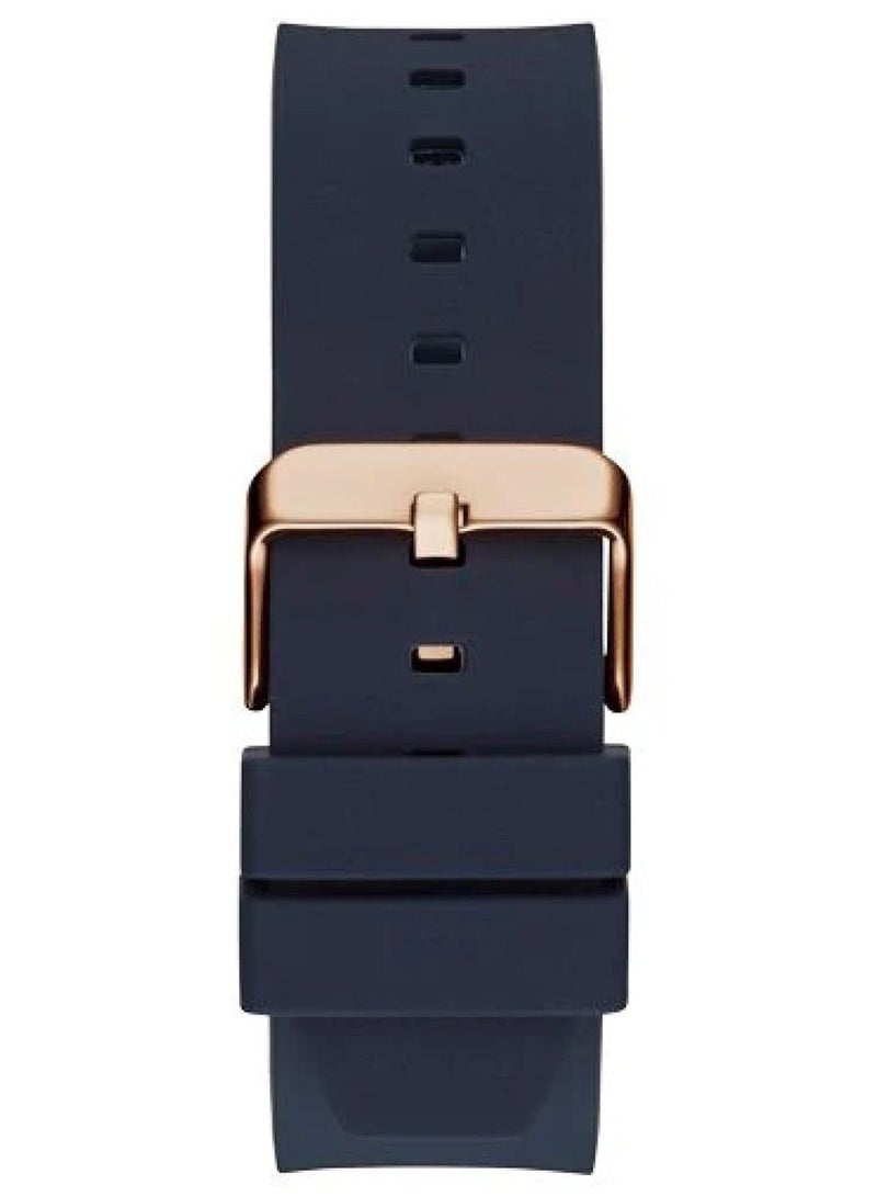 GUESS Prodigy Men's Multifunction Quartz Blue Silicone Watch GW0569G3 - Image 3