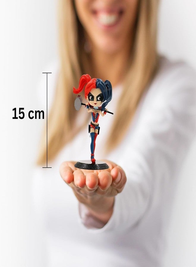 Abelestore ABEL Estore Harley Quinn- 01 Action Figure Special Edition Action Figure for Car Dashboard, Decoration, Cake, Office Desk & Study Table (Pack of 1) (Height-16cm) - Image 4