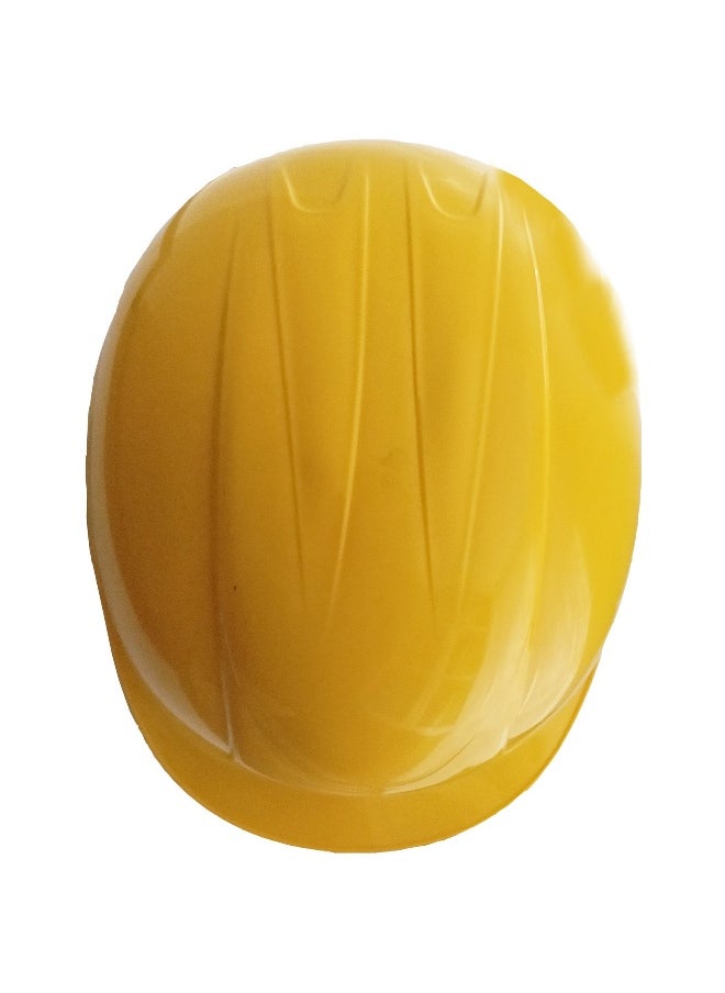 TAHA M2 KNOB Safety Helmet for Construction & Outdoor Activities | Adjustable Chin Strap & Manual Type Adjustment | Lightweight, Comfortable & Durable Hard Hat | Yellow  - Image 2