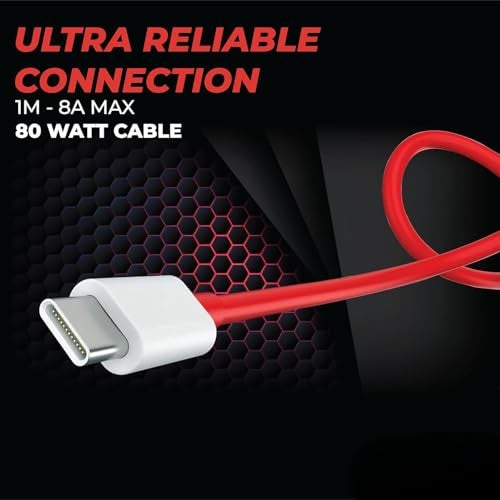 mobiwaves Fast 100W Original USB Type C Data Sync Fast Charging Charger Cable for One Plus 13,13s,13r,12,12r,11,11r,10,10r,10t,10pro,9,9rt,9r,9pro,8,8t,7t,7pro,Nord 5,CE5,CE4,CE3,CE2lite,4,3,2,2T - Image 2