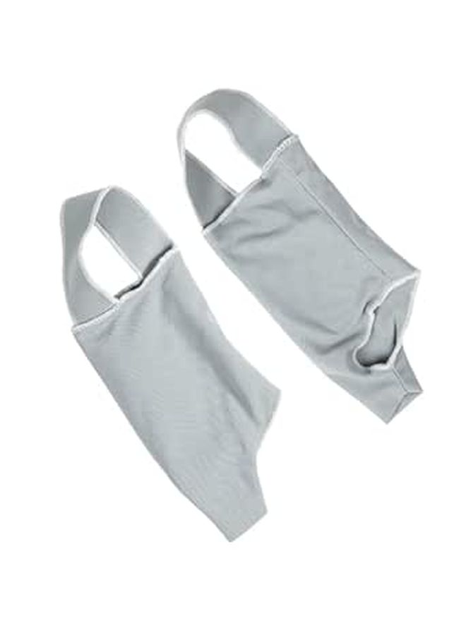 Hallux Valgus Corrector Bunion Support Brace With Toe Protection Strap 1 Pair Gray Foot Covers For Men Women Relief And Foot Arch Alignment - Image 1
