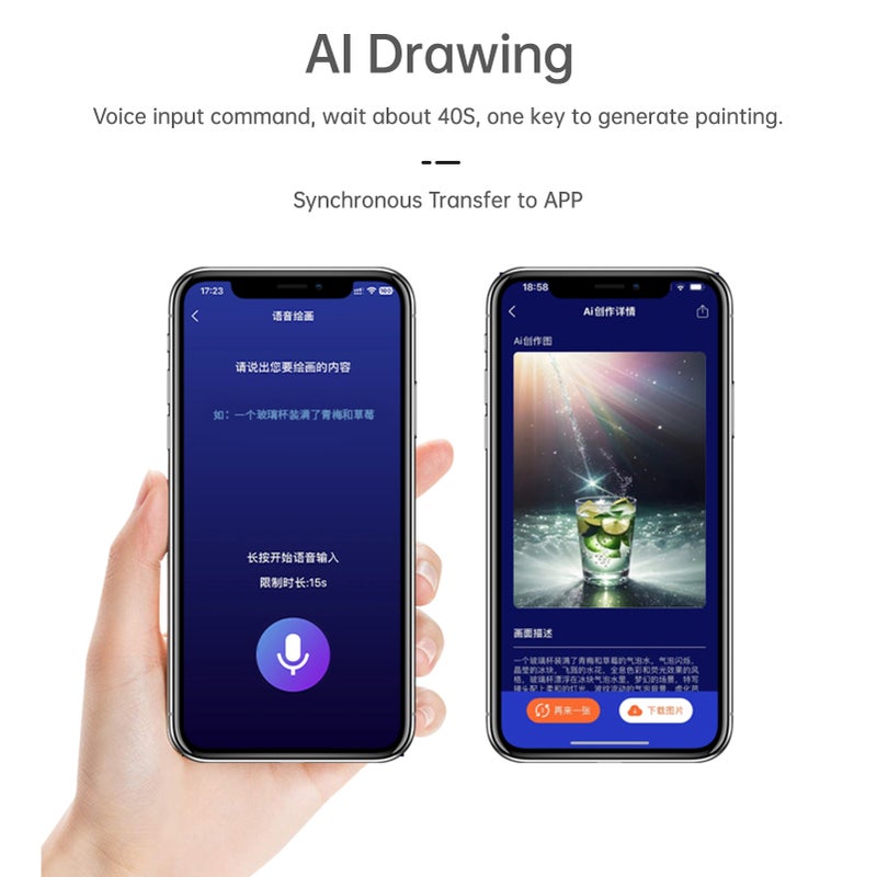 قلم ذكي + دفتر ملاحظات جلدي بحجم A5 ومخطط يومي خطي مع مزامنة فورية لتحويله إلى شكل رقمي لاستخدامه مع التطبيق: تحويل الصوت إلى نص / تخزين بدون اتصال / وظيفة ذكاء اصطناعي / ميزة المشاركة، متوافق مع أنظمة أندرويد وآي أو إس، 80 صفحة، بحلقة ستة - Image 2