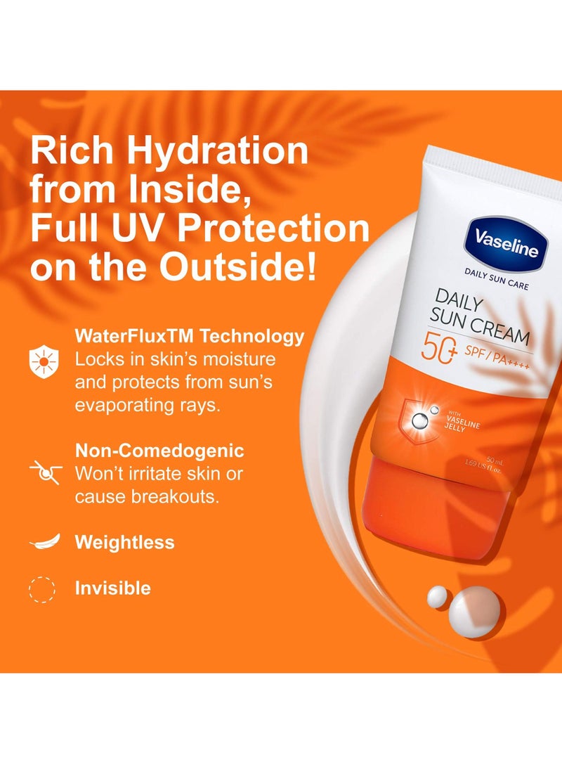 Vaseline Daily Sun Care Tone-Up Sun Cream SPF50, 50ml - Image 5