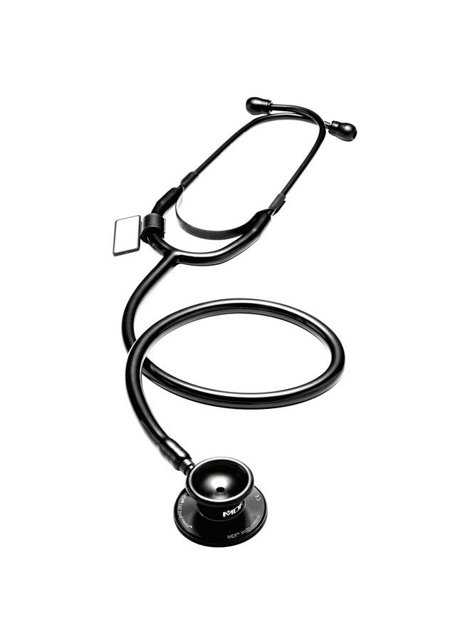 MDF Instruments Mdf® Dual Head Lightweight Stethoscope All Black (Mdf747Bo)  - Image 1