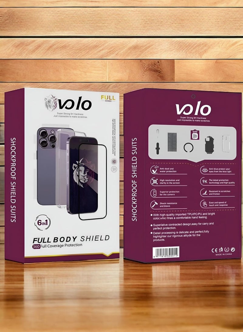 Volo The new full protection package for iPhone 12, complete protection for your device against scratches and falls, a protective case with a modern design and high quality that deserves your trust - Image 2
