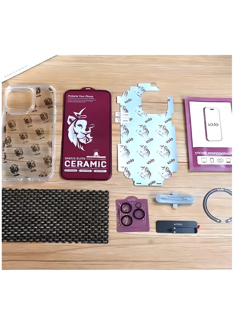 Volo The new full protection package for iPhone 12, complete protection for your device against scratches and falls, a protective case with a modern design and high quality that deserves your trust - Image 3