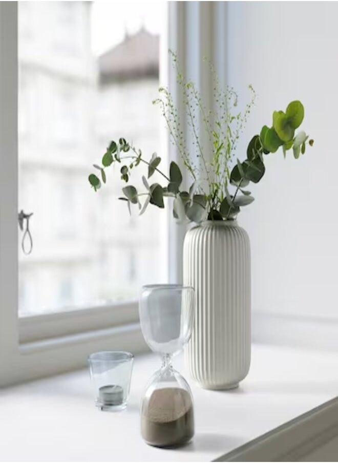 Decorative Hourglass Clear Glass Sand 15 Cm  - Image 1