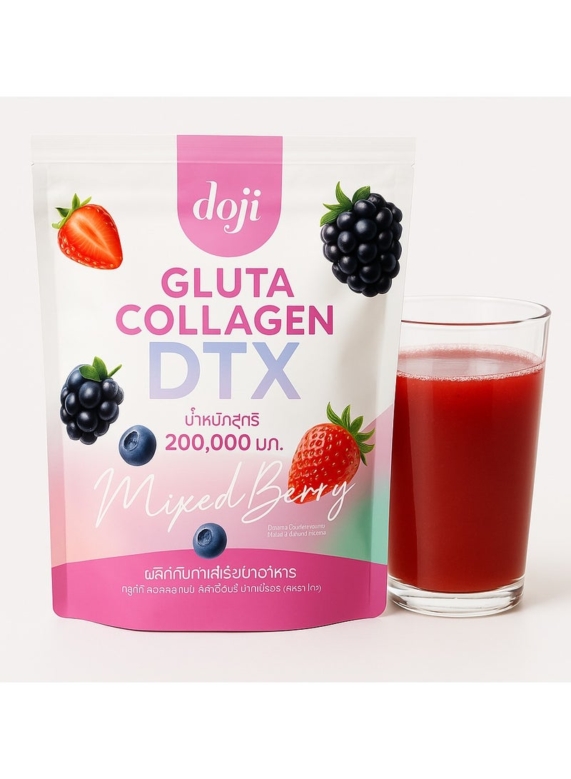 Joji Gluta Collagen DTX – 200,000mg Mixed Berry | Skin Whitening & Detox Supplement | Collagen Glutathione Powder for Radiant Skin - Image 2