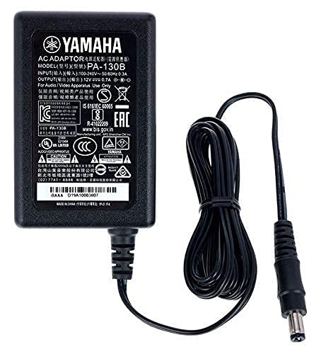 Yamaha Adaptor PA130B Compatible with Yamaha PSR-E353 / E363 / E373 / E383 Keyboard. - Image 2