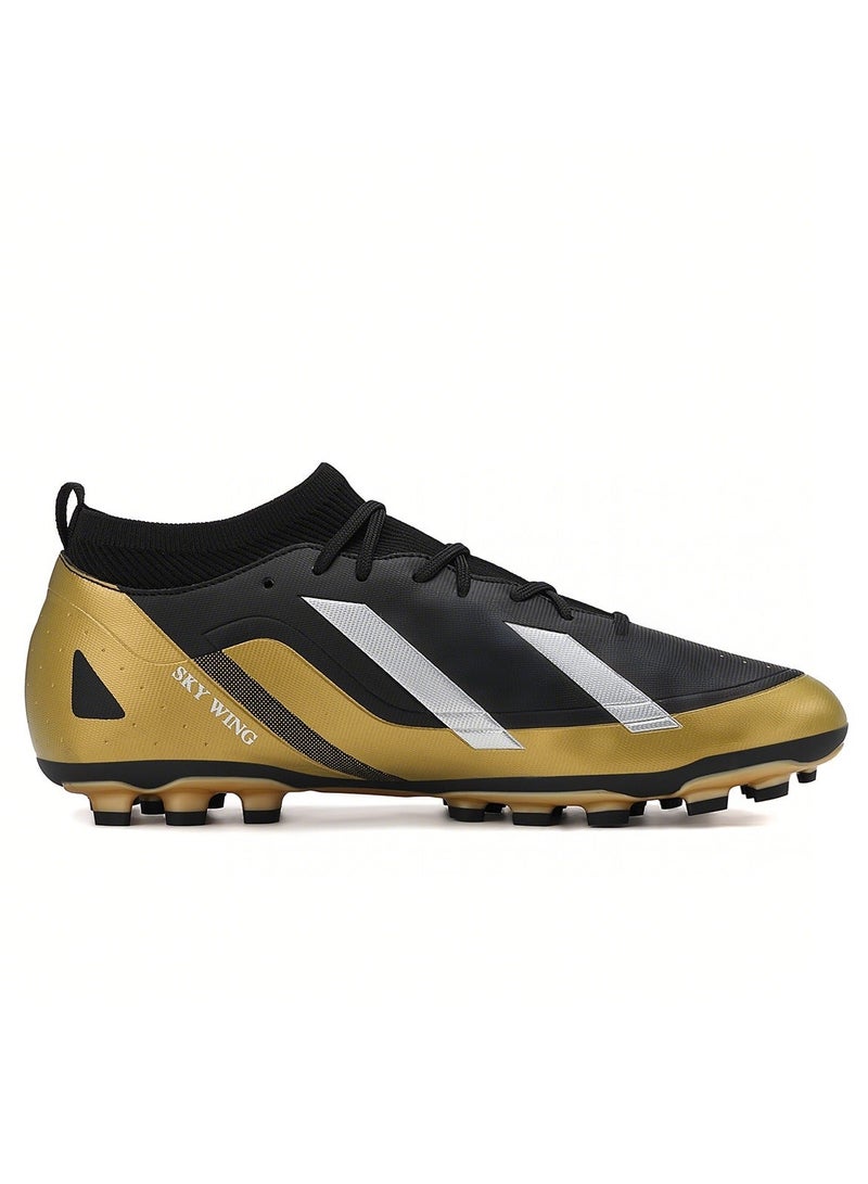 SKY WING Unisex Soccer Cleats Lightweight Lacing System FG Sole Multi-Color face Men And Women Football Shoes with Ankle Support for Beginners to Advanced Players - Image 3