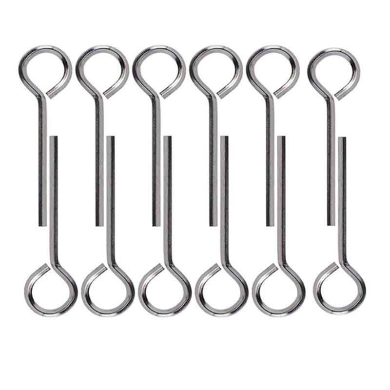 ANTFEES 532 Standard Hex Dogging Key with Full Loop Allen Wrench Door Key for Push Bar Panic Exit Devices Solid Metal 12 Packs