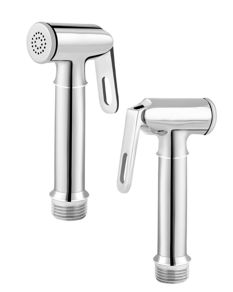 Taptree Lotus Brass Health Faucet with 1 Metre Heavy Tube and Hook Kitchen Faucet Sprayer 