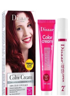 Disaar Disaar Color Cream Burgundy Red 6/43  60 ml  - Image 1