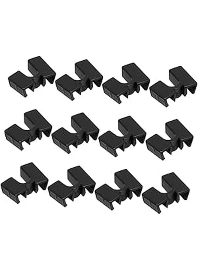 12 Pack Chopstick Training Helpers Plastic Clips For Kids Beginners Learning - Image 1