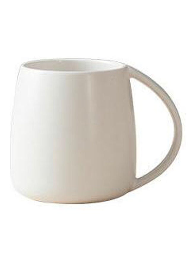 NIBEMINENT Ceramic Cup White 380ml - Image 1