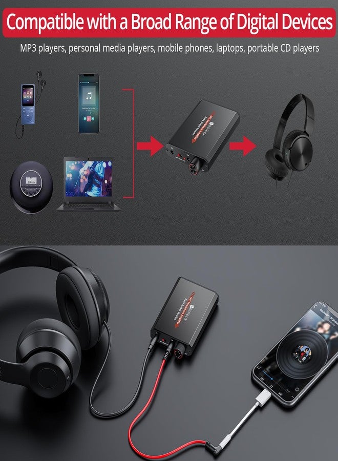 Neoteck مضخم صوت سماعات نيوتك 3.5 مم مع تعزيز الجهير مضخم صوت محمول HiFi، 16-300 أوم، سطح ألومنيوم غير لامع لماك، هواتف، آيباد، MP3، MP4، أجهزة كمبيوتر، وحدة تحكم PS4 PS5 - أسود - Image 5