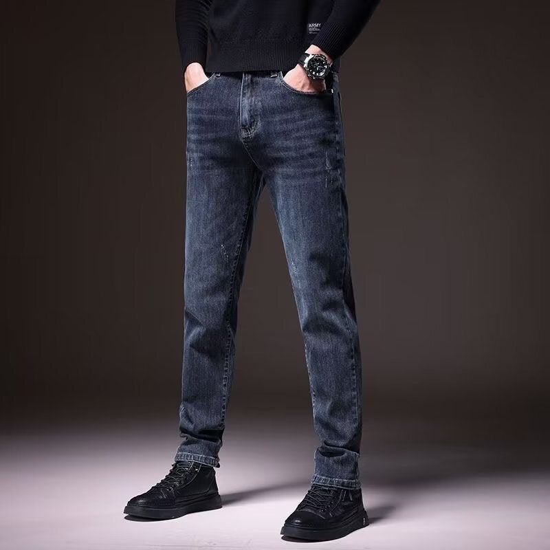 Unisex Casual Daily Denim Jeans - Image 2